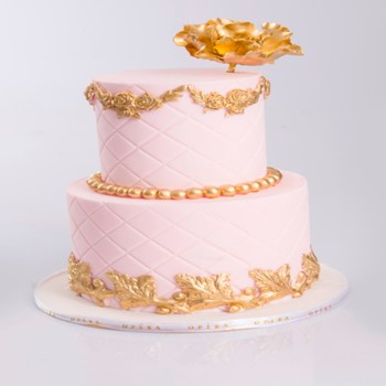 Unique Pink Cake